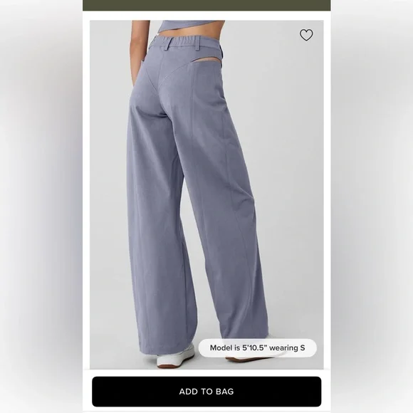 Alo High Risk Taper Trouser - Picture 3 of 4